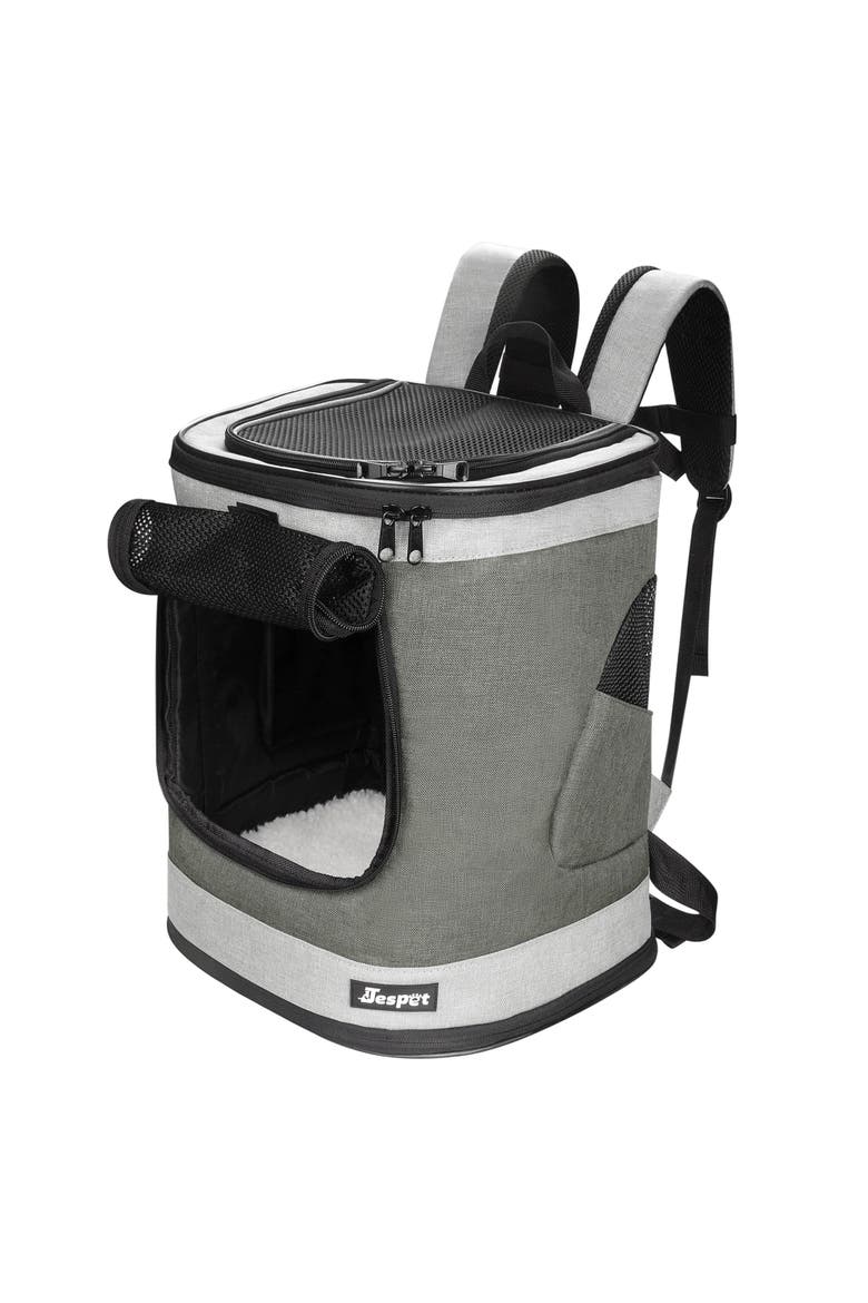 Pet Soft Backpack Carrier, Main, color, Gray