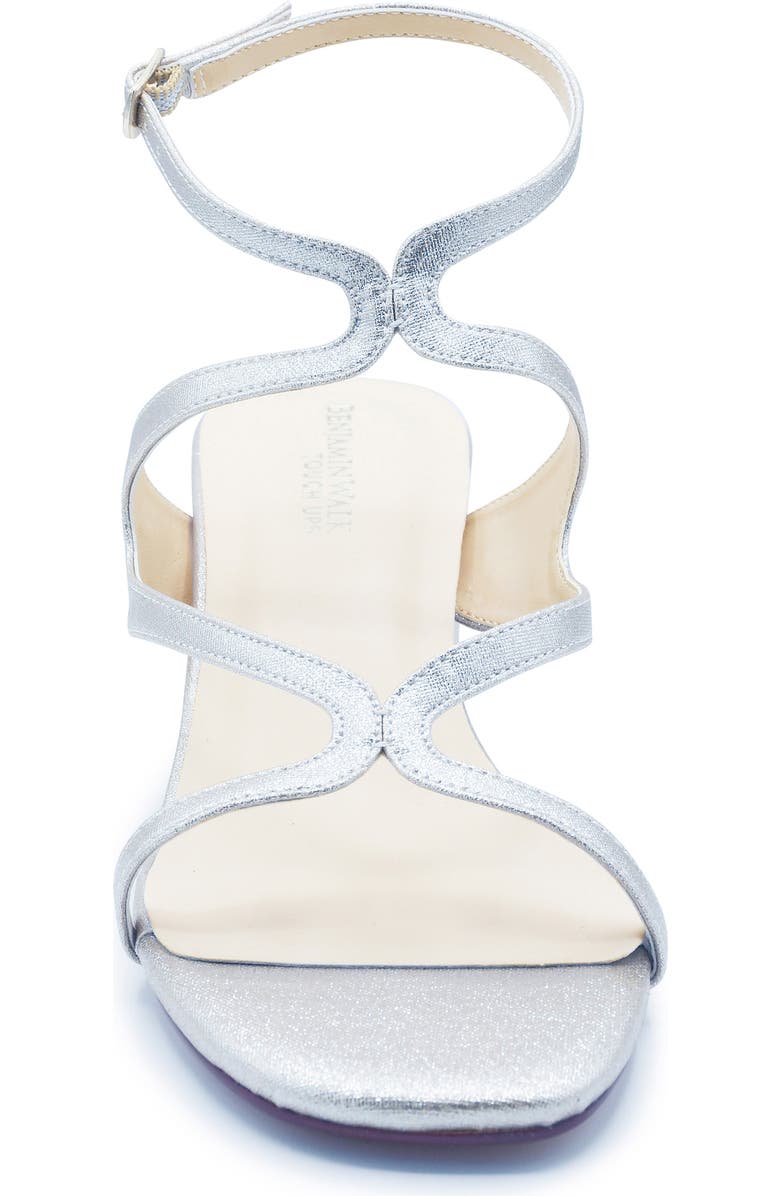 Touch Ups Cora Ankle Strap Sandal - Wide Width Available, Alternate, color, Silver