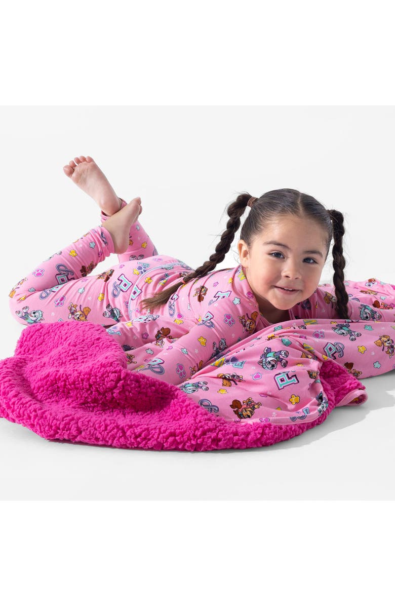 Bellabu Bear Kids' PAW Patrol Varsity Pink Set of 2 Piece Pajamas, Alternate, color, Paw Patrol: Varsity Pink