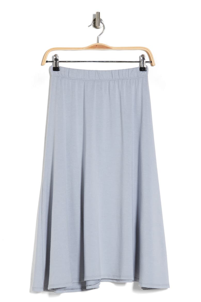 Flare Midi Skirt, Alternate, color, NORTHERN DROPLET