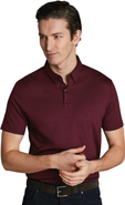 Charles Tyrwhitt Plain Short Sleeve Jersey Polo