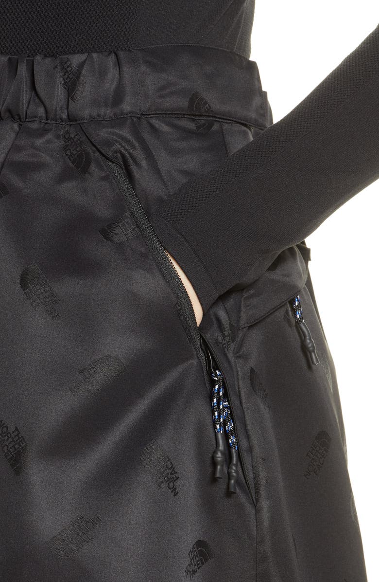 The North Face Black Series Logo Jacquard Skirt, Alternate, color, 