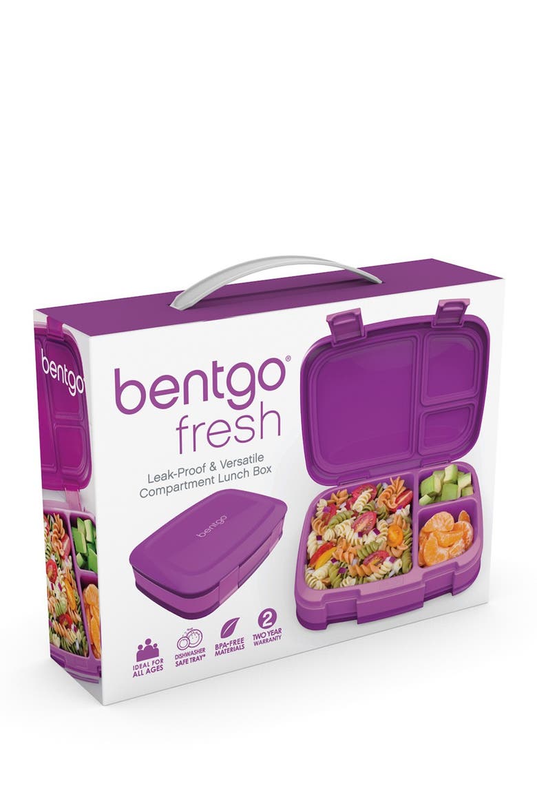 Fresh Leakproof Lunch Box - Red, Main, color, PURPLE