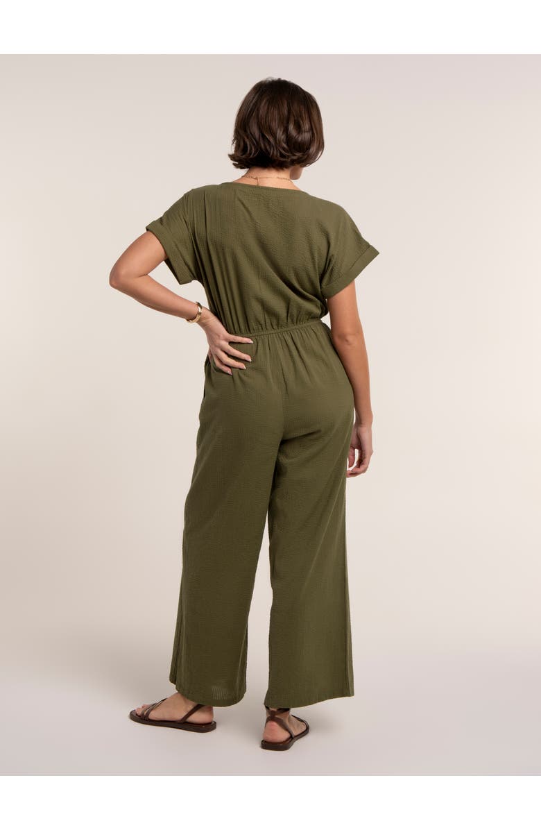 Brakeburn Ada Jumpsuit, Alternate, color, Khaki