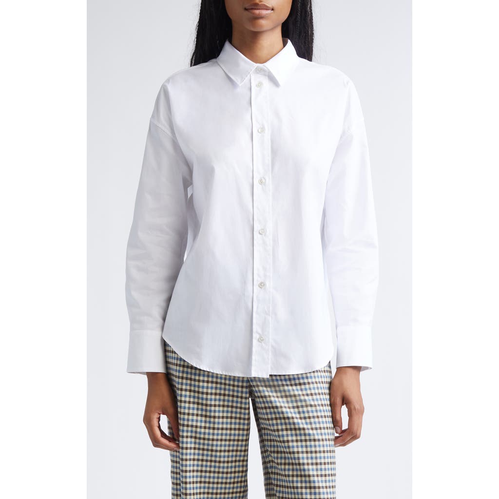 Max Mara Adele Button-up Shirt In White