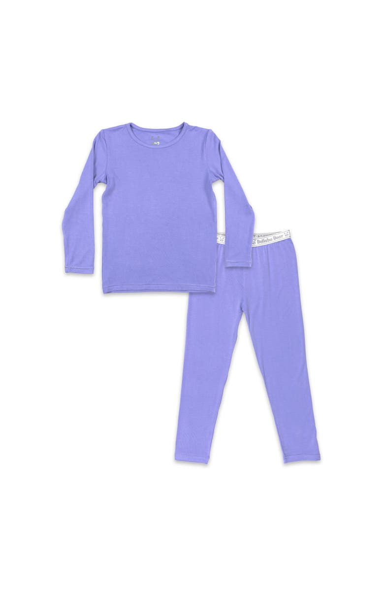Bellabu Bear Kids' Poppin Purple Set of 2 Piece Pajamas, Main, color, Poppin Purple