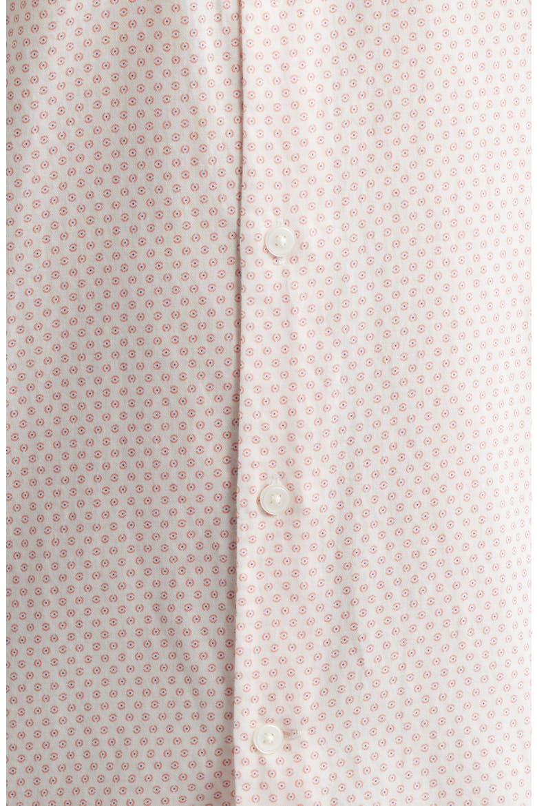Tamarama Medallion Print Short Sleeve Cotton & Lyocell Button-Up Shirt, Alternate, color, VENETIAN PINK