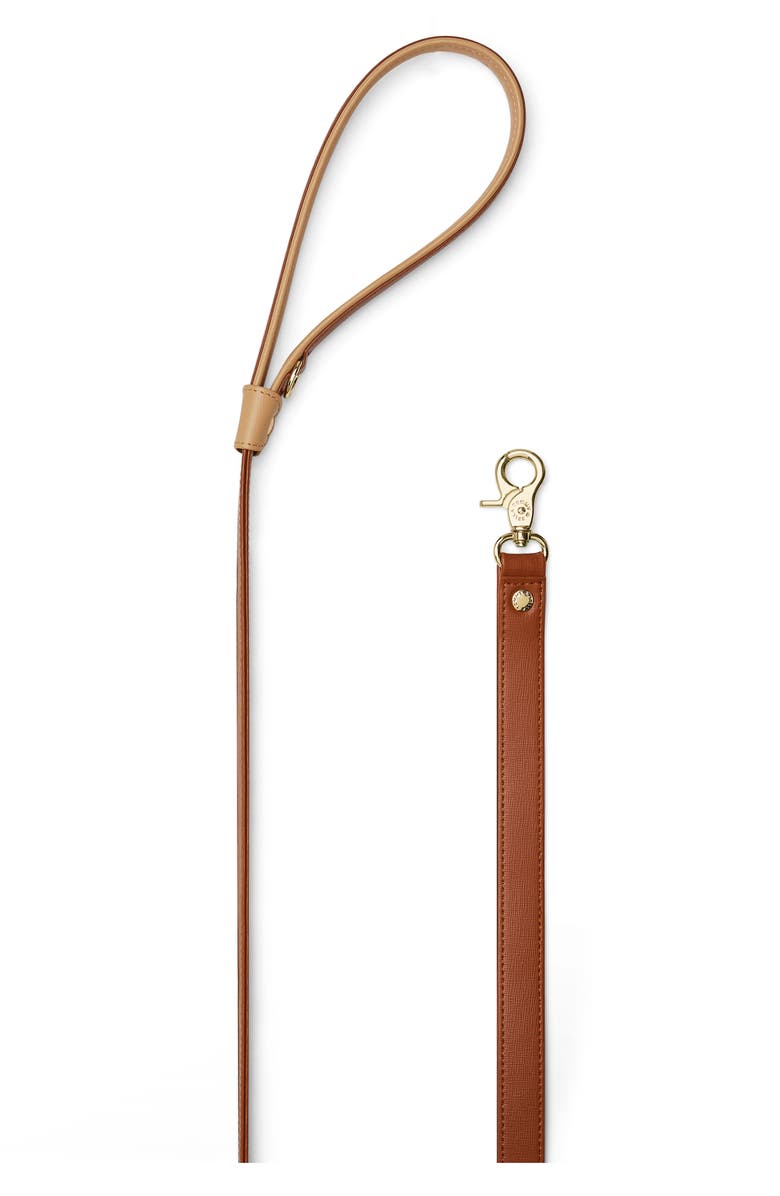 TOMMY AND BELLA Tommy & Bella Signature Collection Leather Dog Leash, Alternate, color, 