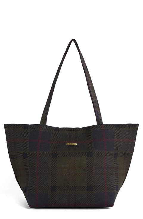 Large Layla Tartan Tote