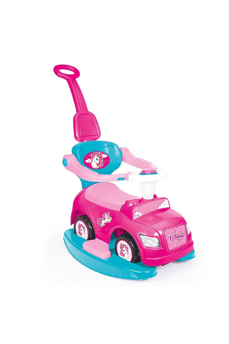 Ride On Car 4 In 1 Walk and Drive Unicorn, Main, color, Multicolored