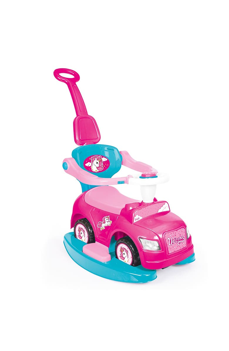 Dolu Ride On Car 4 In 1 Walk and Drive Unicorn, Main, color, Multicolored