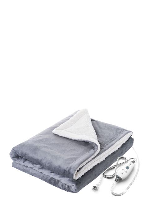 PureRelief Heated Throw - Gray