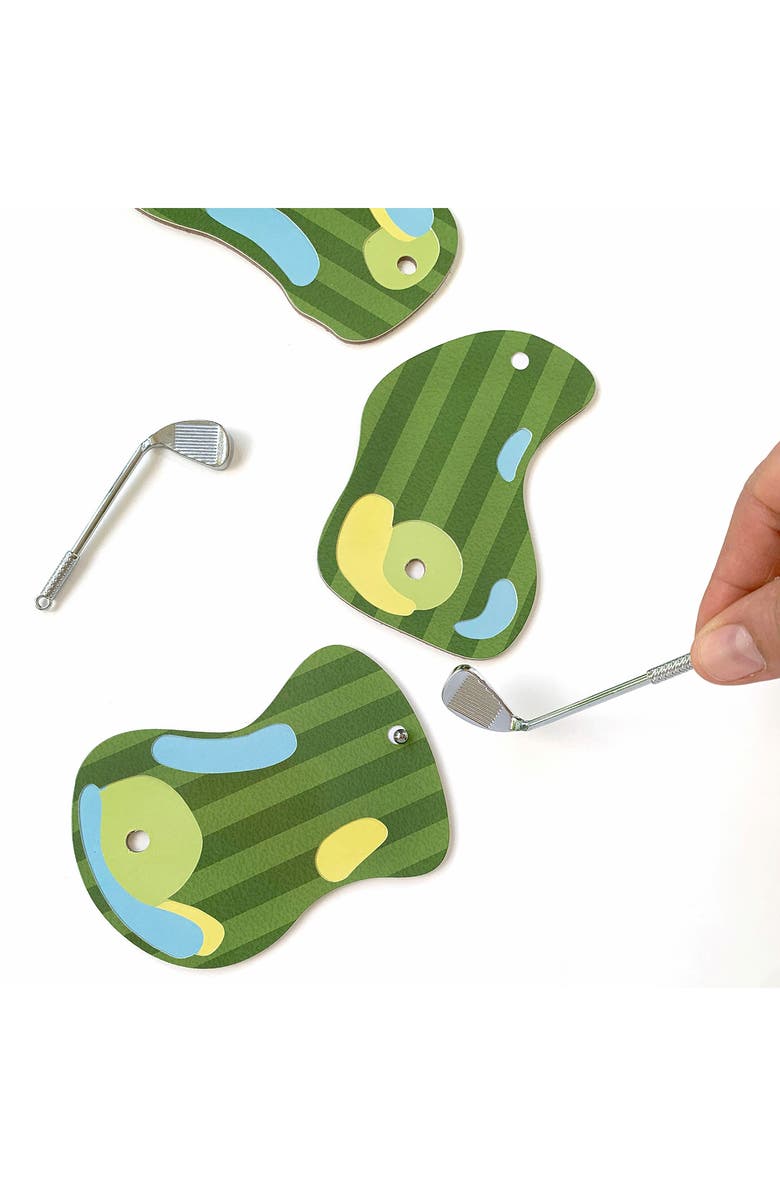 Kikkerland Design Golf In a Tin, Alternate, color, Green