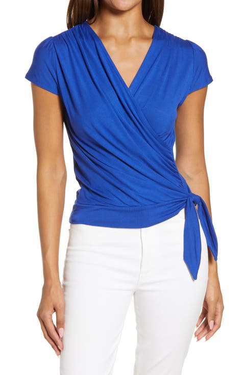 Faux Wrap Top