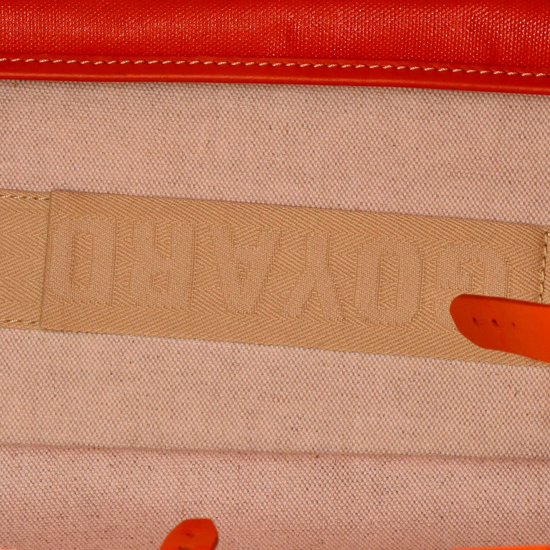 Pre-Owned Goyard Bellechasse Bag Coated Canvas PM, Alternate, color, Orange