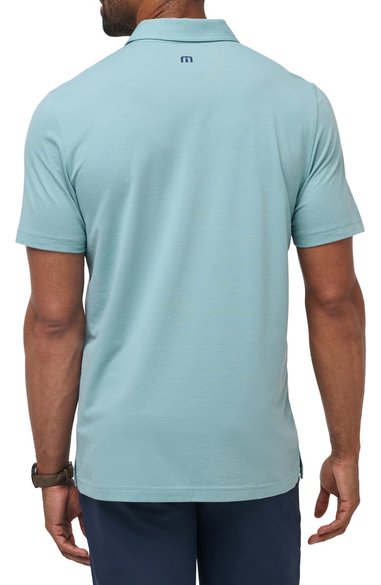 TravisMathew Planned Activity Chest Stripe Polo, Alternate, color, Cameo