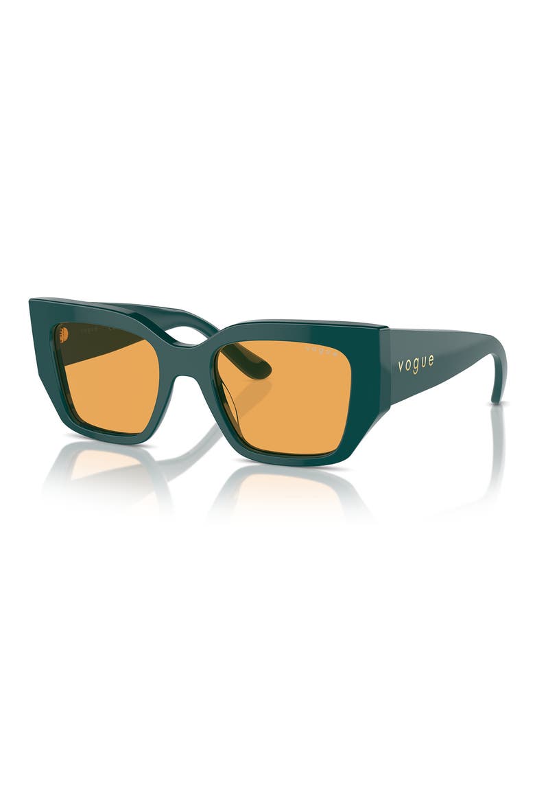 51mm Irregular Sunglasses, Alternate, color, OCTANIUM