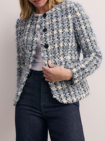 The Fold Sunbury Tweed Jacket | Nordstrom
