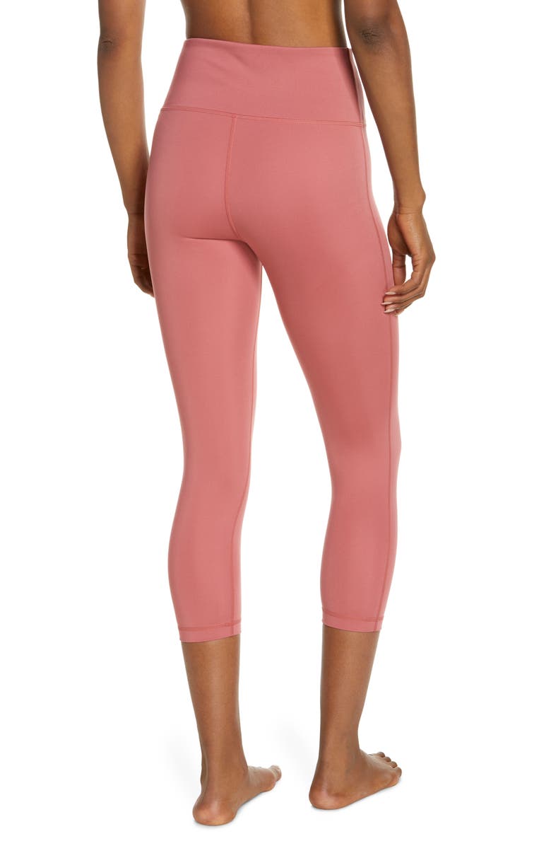 Zella Studio Lite Crop Leggings, Alternate, color,