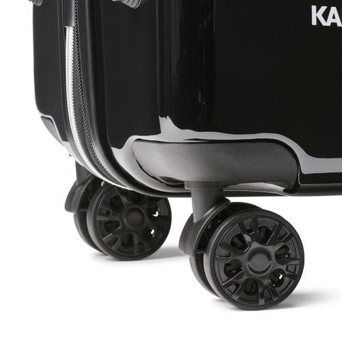 Karl Lagerfeld Up In Paris 21" Carry On In Black