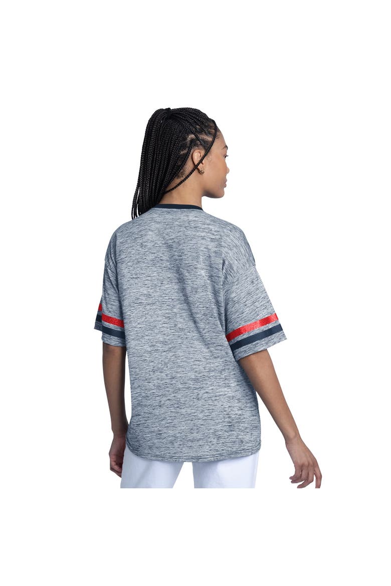 Women's G-III 4Her by Carl Banks Navy Minnesota Twins Off-Season Oversized Top, Alternate, color, Navy
