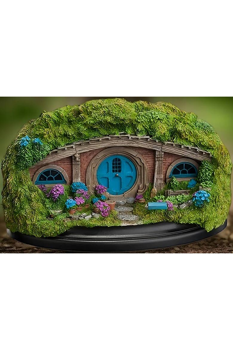 Hobbit Hole - 36 Bagshot Row - Blue Door, Alternate, color, Multicolor