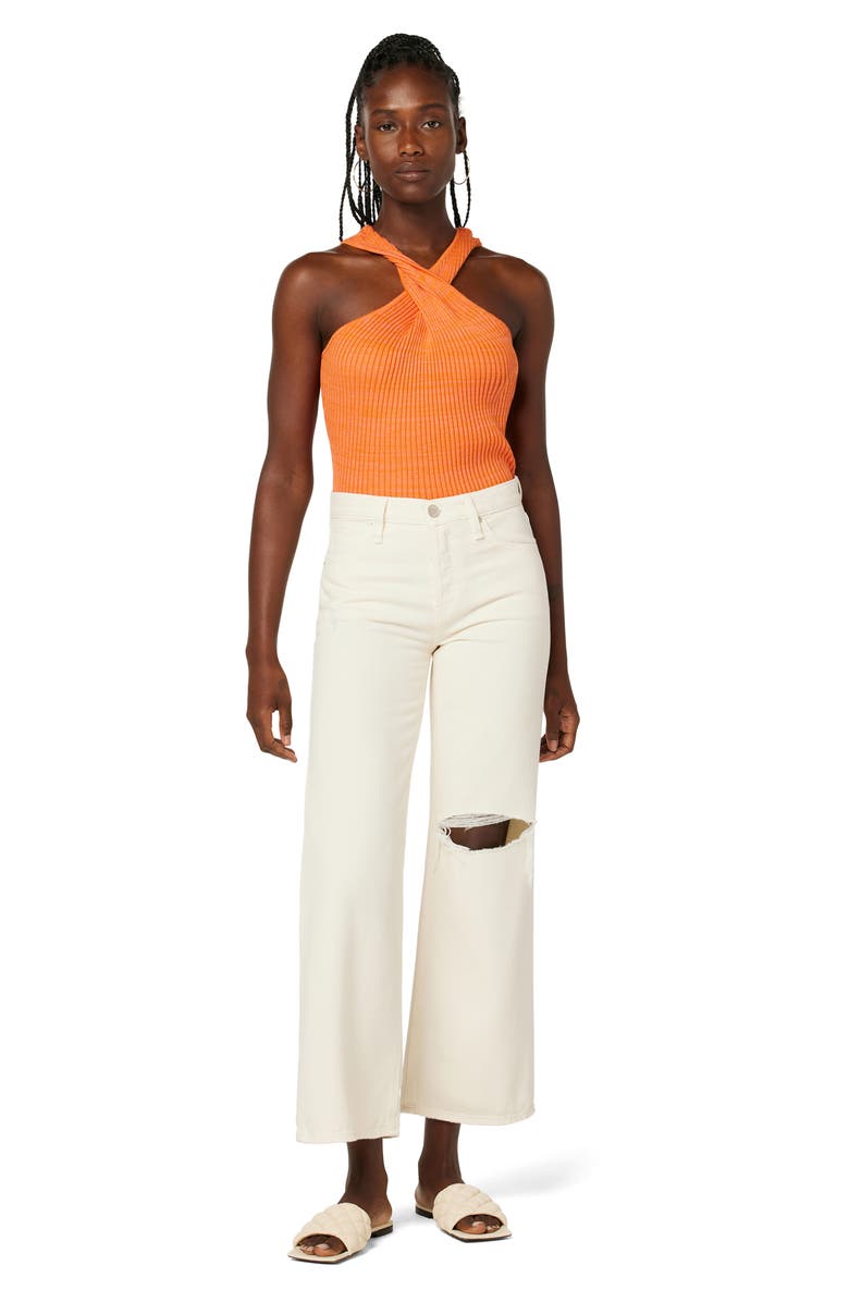 Hudson Jeans Rosie High Waist Ankle Wide Leg Jeans, Alternate, color, 