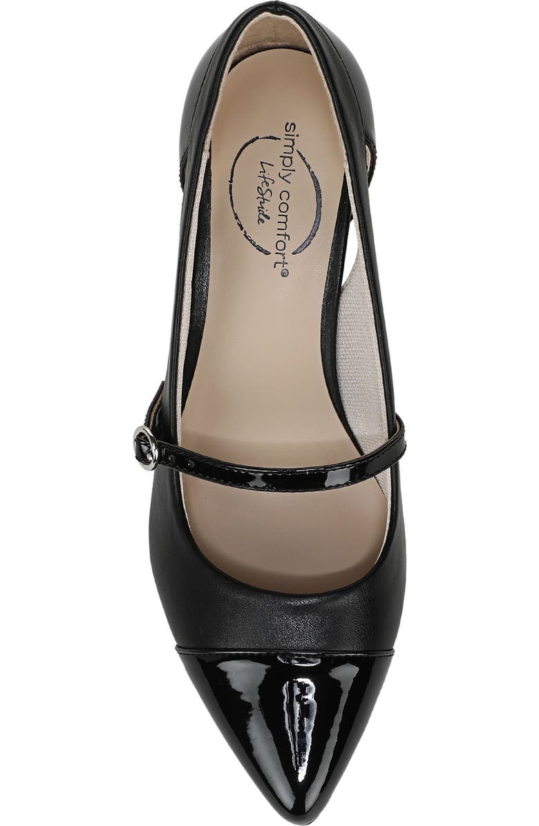 LifeStride Mariana Kitten Heel Pump, Alternate, color, Black