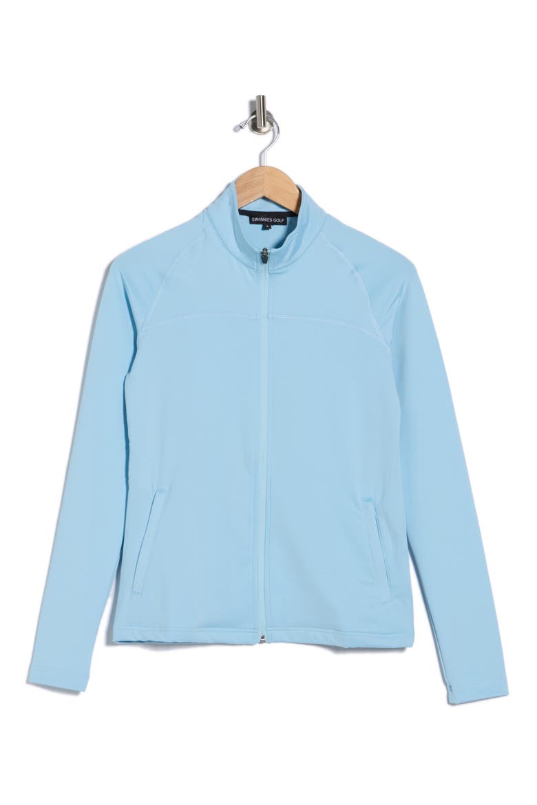 Cora Full Zip Jacket, Alternate, color, SKY