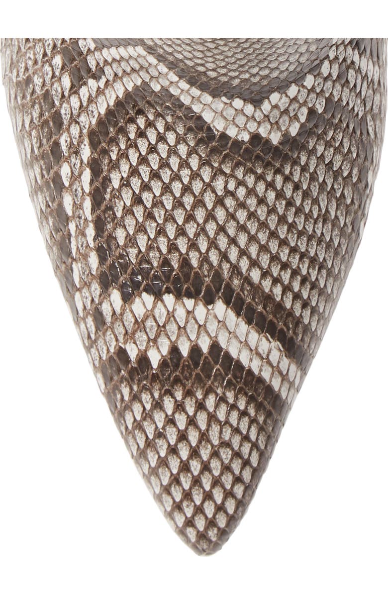 Alexandre Birman Esther Genuine Python Pointed Toe Boot, Alternate, color,