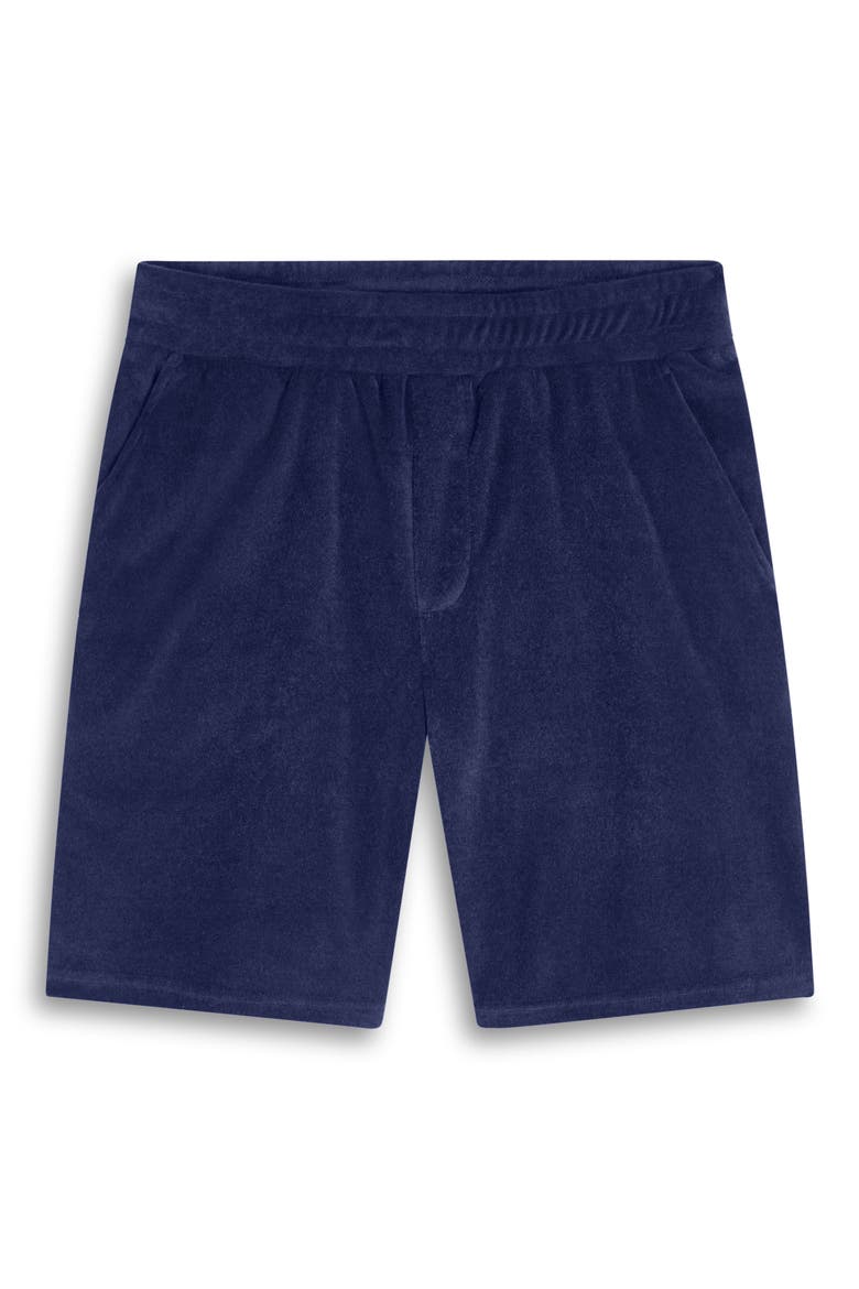 Drawstring Terry Short, Alternate, color, NAVY