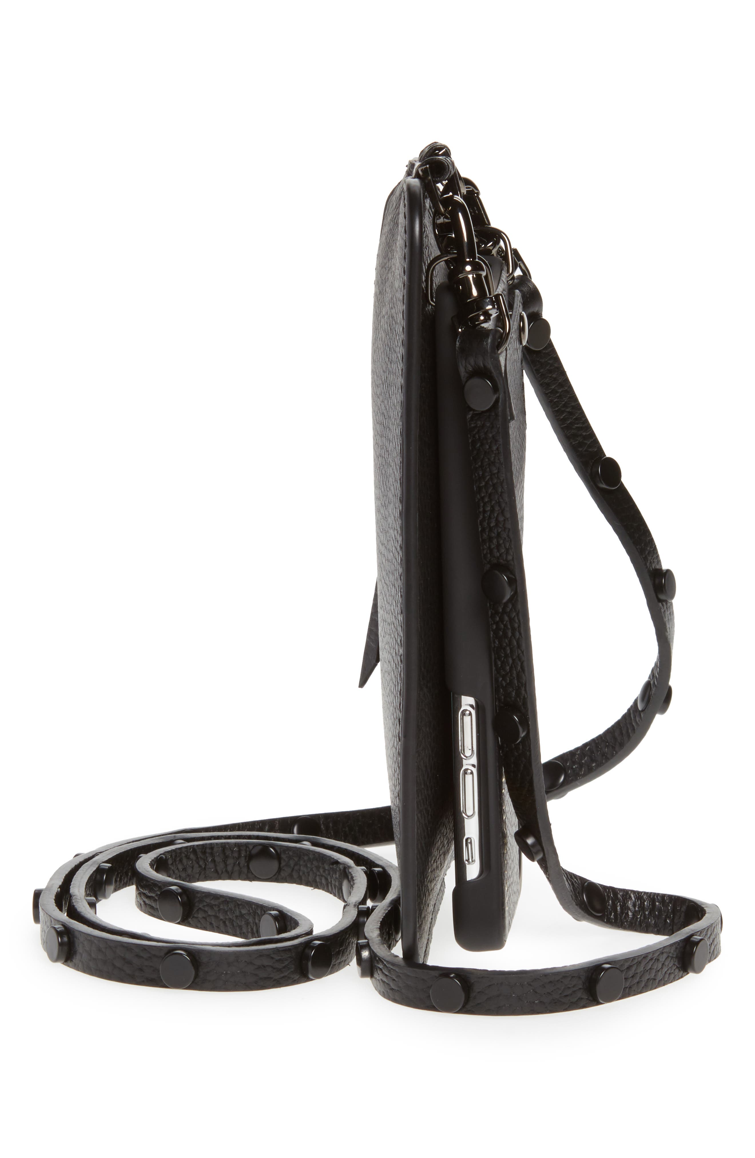 Bandolier Jane Leather iPhone X/Xs Crossbody Case & Pouch Set, Alternate, color, 