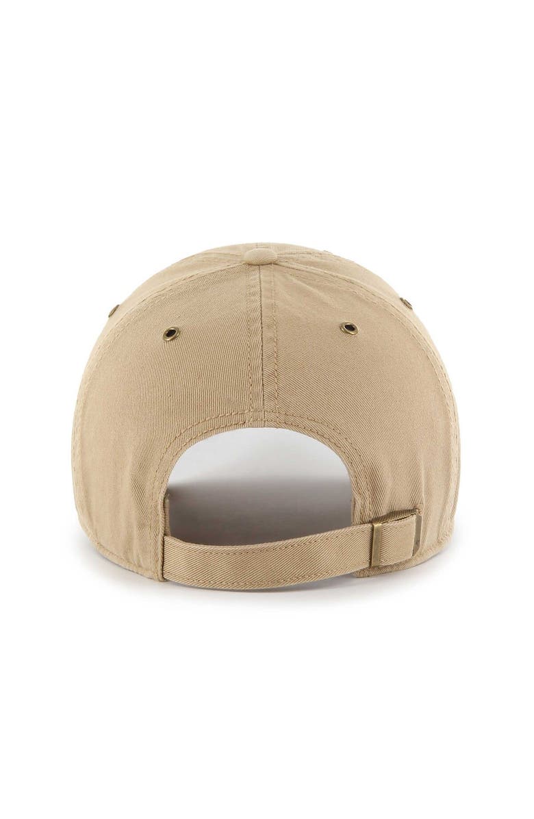 '47 Men's '47 Khaki Los Angeles Rams Overton Clean Up Adjustable Hat, Alternate, color, 