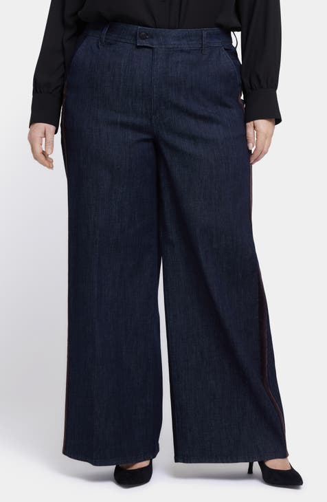 Plus size trouser jeans best sale