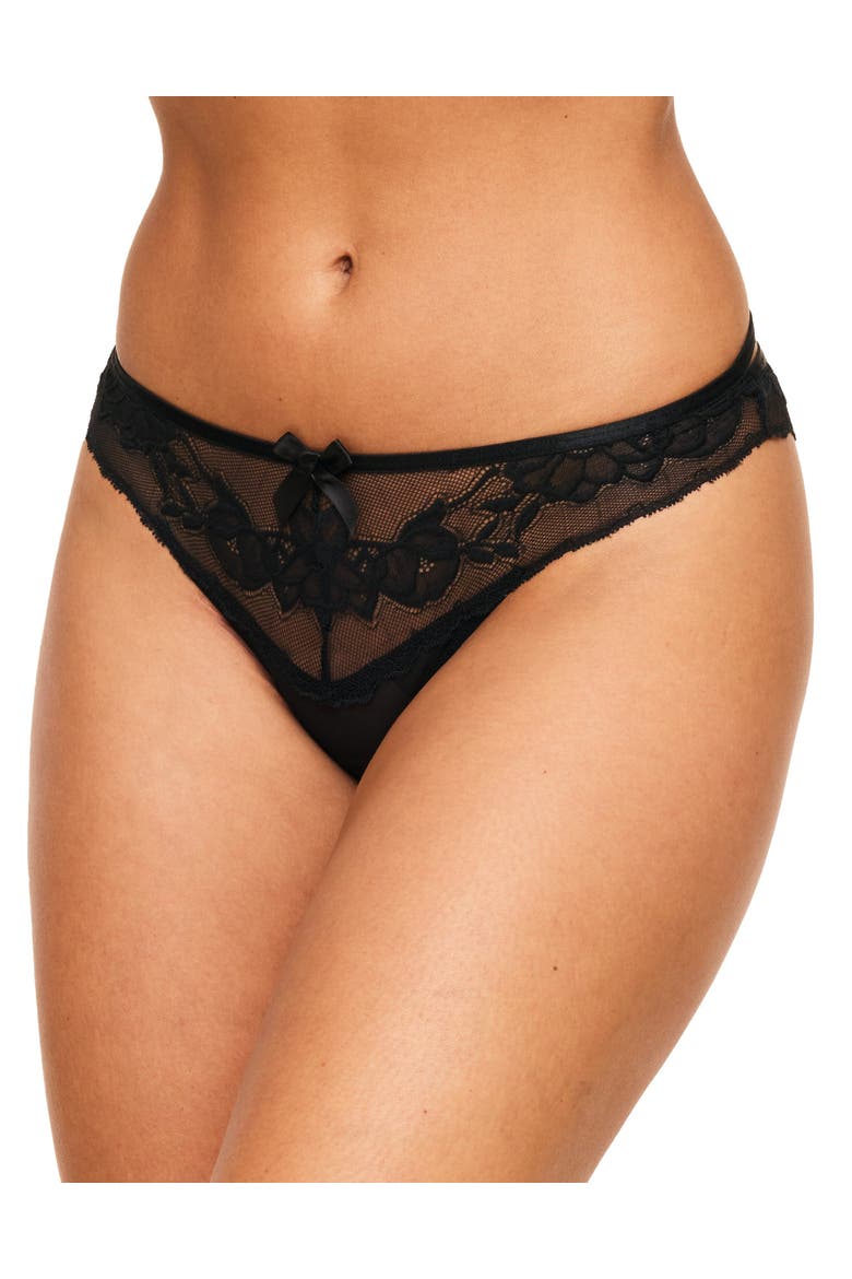 Azula Cheeky Panties, Main, color, Black