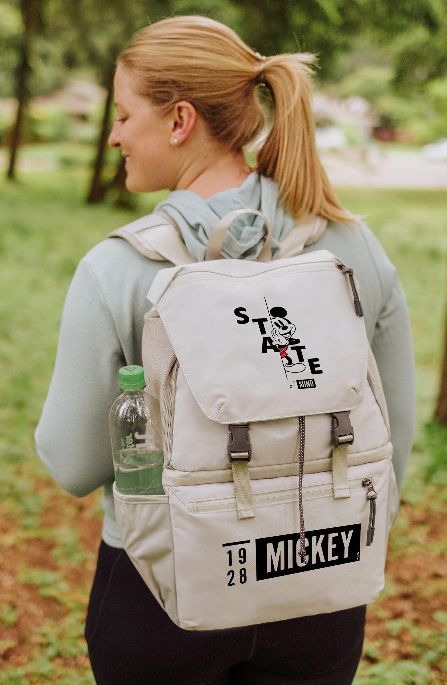 x Disney® Mickey Mouse Tarana Cooler Backpack, Alternate, color, HALO GRAY