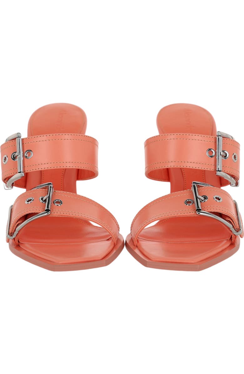 McQueen Punk Double Buckle Sandal, Alternate, color,