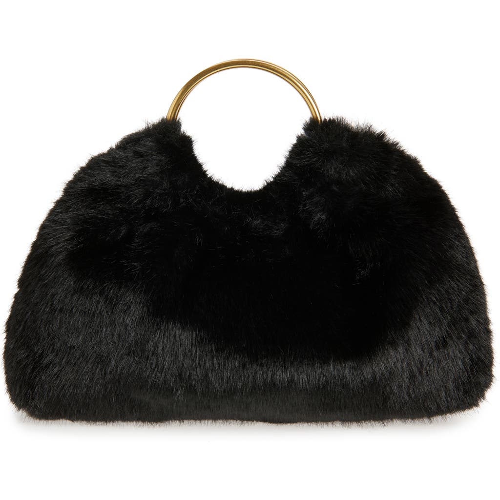 Rebecca Minkoff Mini Madeleine Top Handle Bag In Black