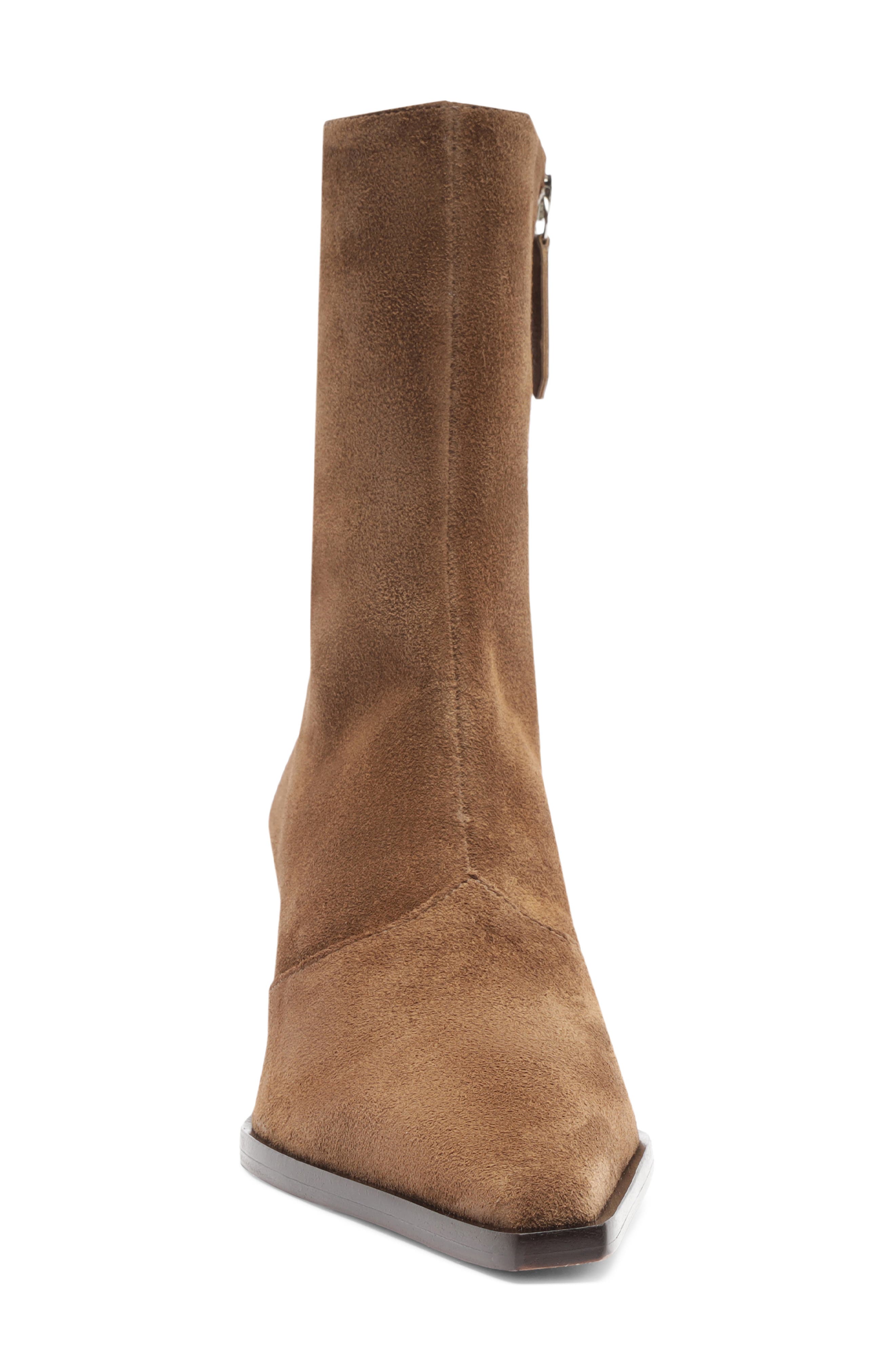 Raffaela Mid Bootie, Alternate, color, BROWN