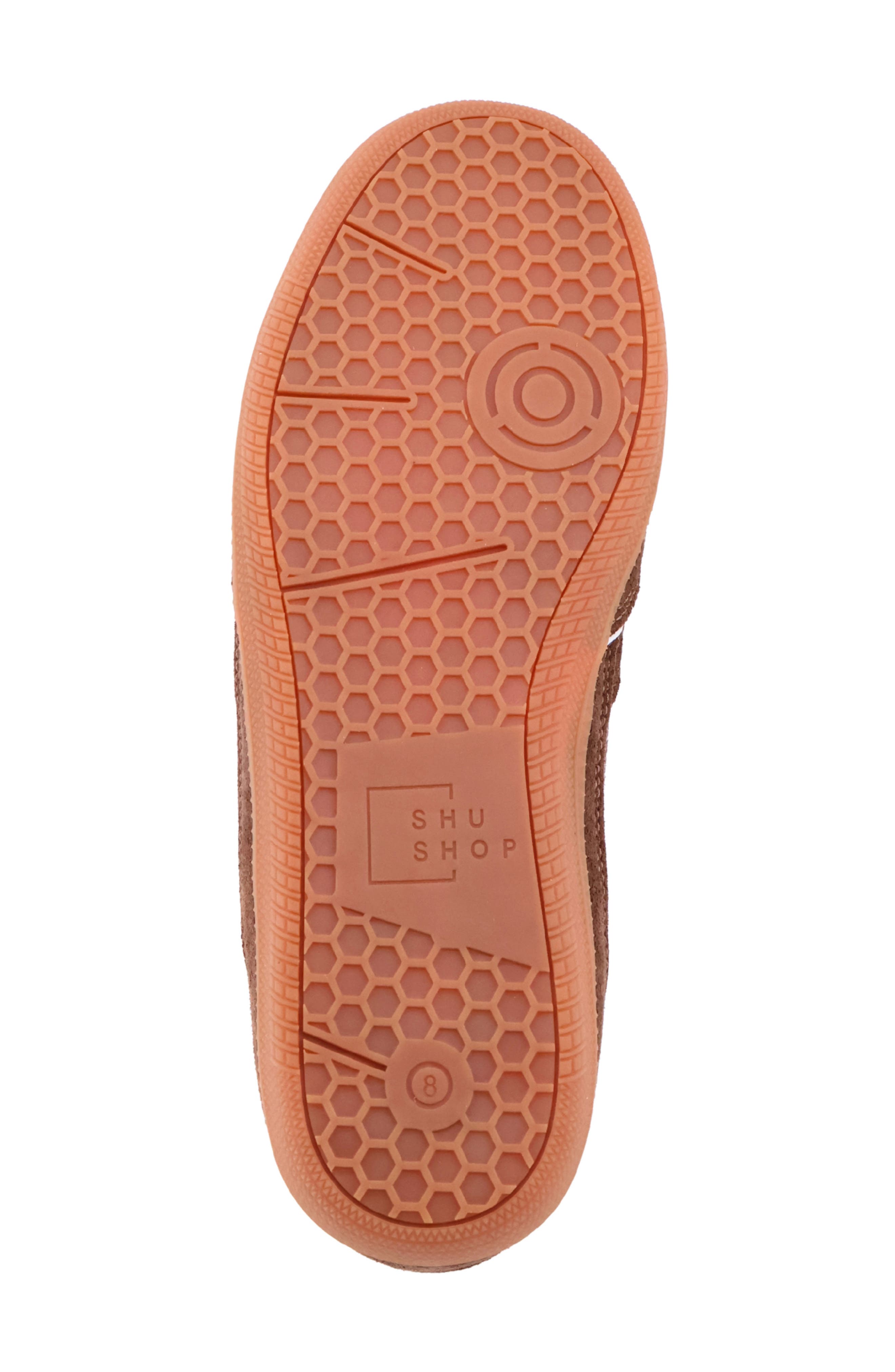 Sophie Faux Suede Sneaker, Alternate, color, BROWN SUEDE
