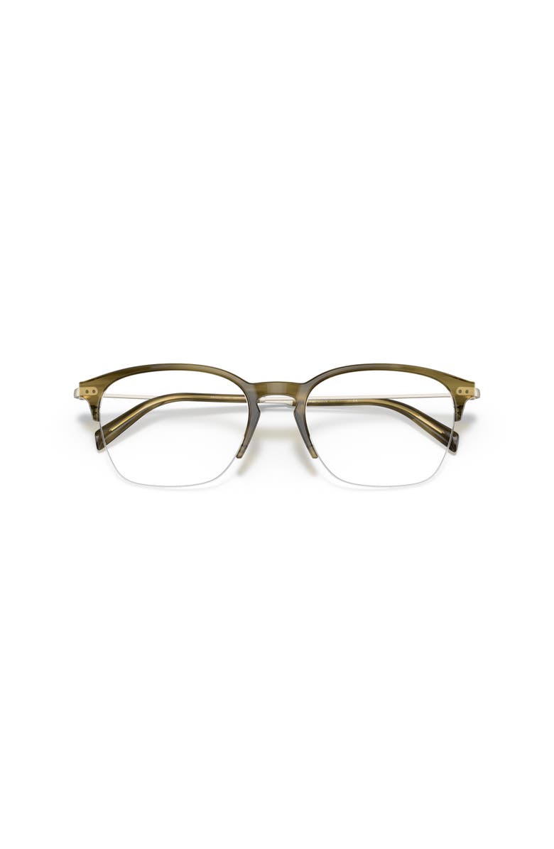 Giorgio Armani 53mm Phantos optical glasses, Alternate, color, Green