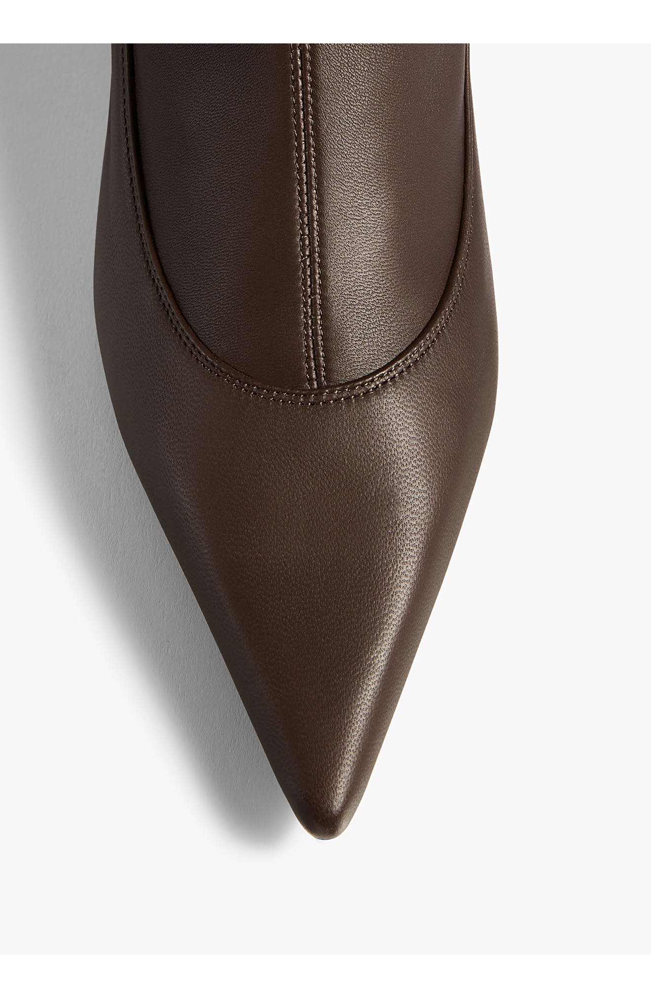 Valerie Pointed Toe Boot, Alternate, color, CHOCOLATE