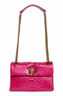 Kurt Geiger London Medium Kensington Snake Embossed Convertible Shoulder Bag