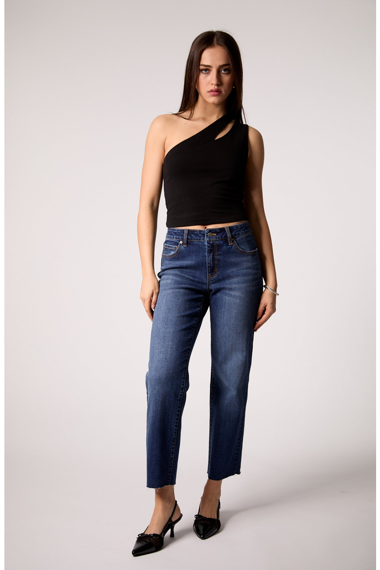 Quinn Mid Rise Straight Jean, Alternate, color, Marrakesh