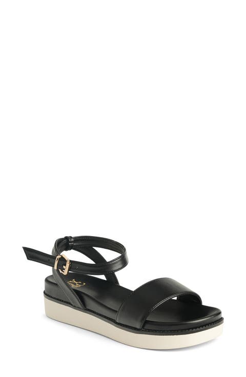 Charli Ankle Strap Platform Sandal (Women)