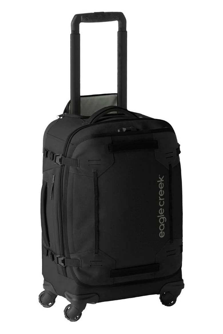 Gear Warrior XE 4 Wheeled Carry On Luggage, Main, color, Black