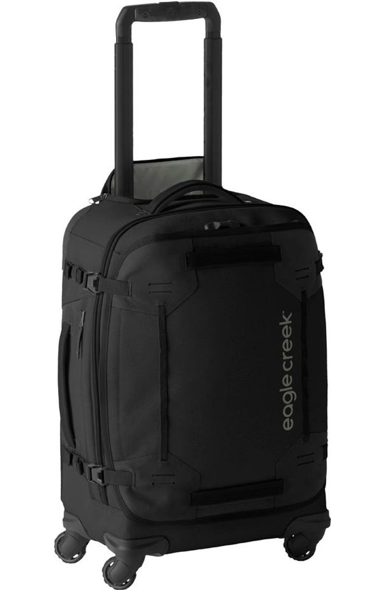 EAGLE CREEK Gear Warrior XE 4 Wheeled Carry-On Luggage, Main, color, Black