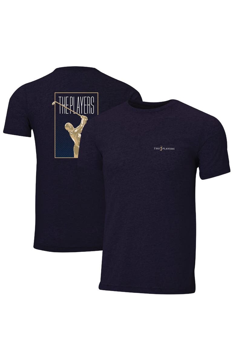 AHEAD Men's Ahead  Blue THE PLAYERS Trophy Instant Classic Tri-Blend T-Shirt, Main, color, 