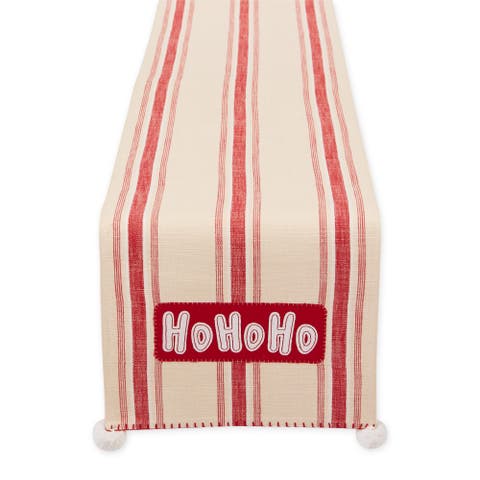 Ho Ho Ho Santa! Embellished Table Runner