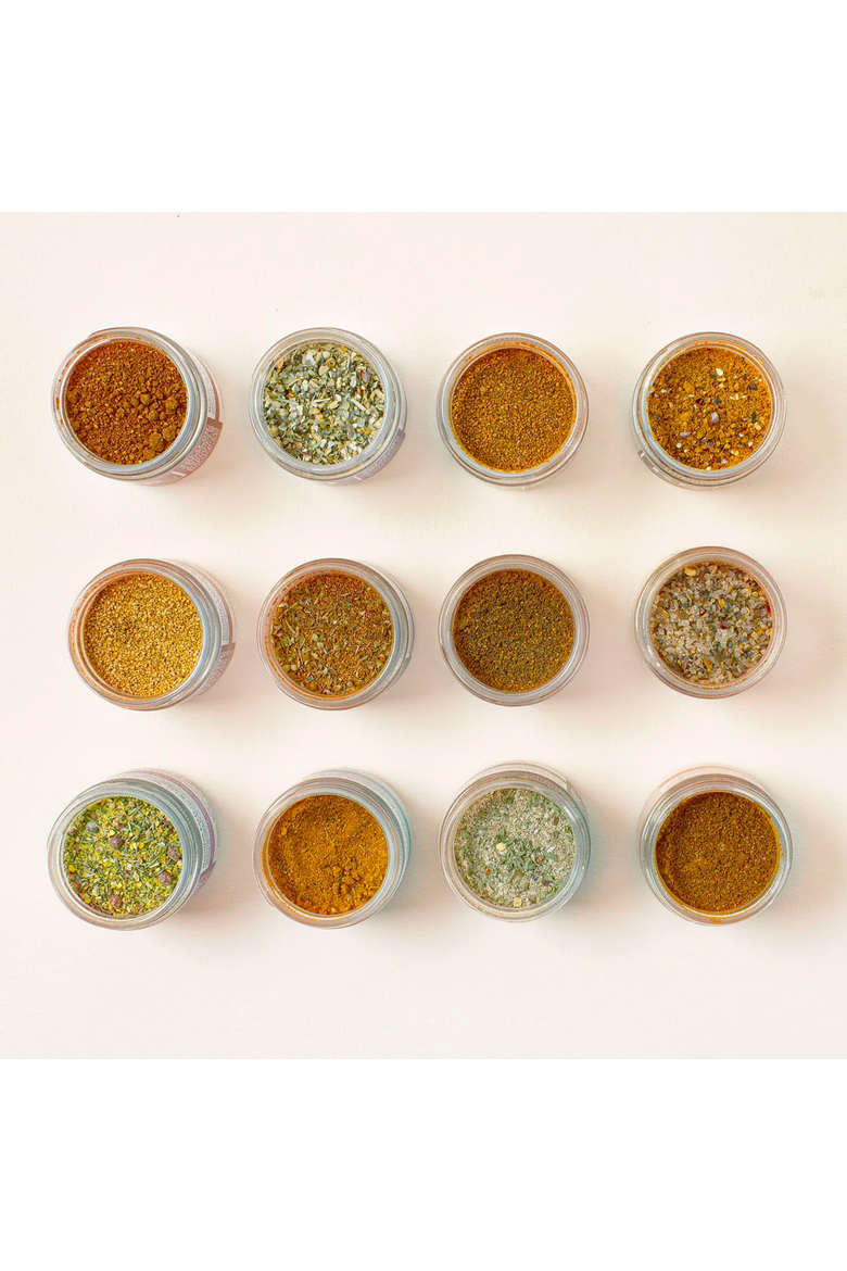 Periodic Table of Flavor Rub Set by Spiceology, Alternate, color, None